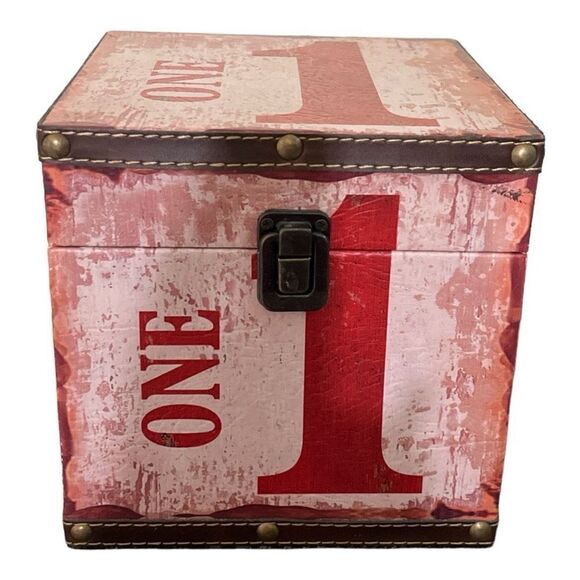 No Brand Other - Retro Storage Wooden Box Vintage Style Jewelry Organizer for Storage 